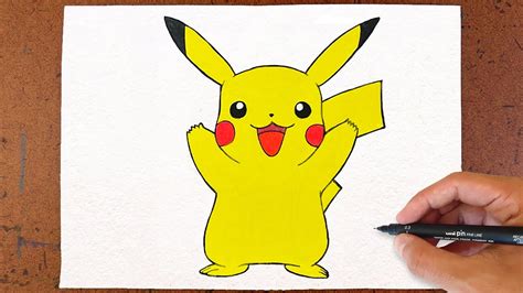 desenho do pikachu realista|Como Desenhar o Pikachu Realista (Parte